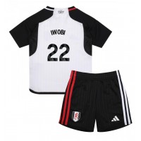 Fulham Alex Iwobi #22 Replica Home Minikit 2023-24 Short Sleeve (+ pants)